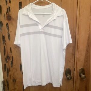 George Golf Polo Shirt Mens Size Extra Large XL 46-48 Blue Polyester Stretch